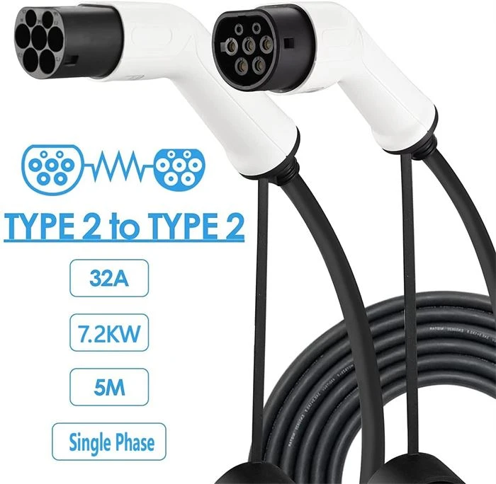 32A 7KW Type 2 To Type 2 EV Charging Cable