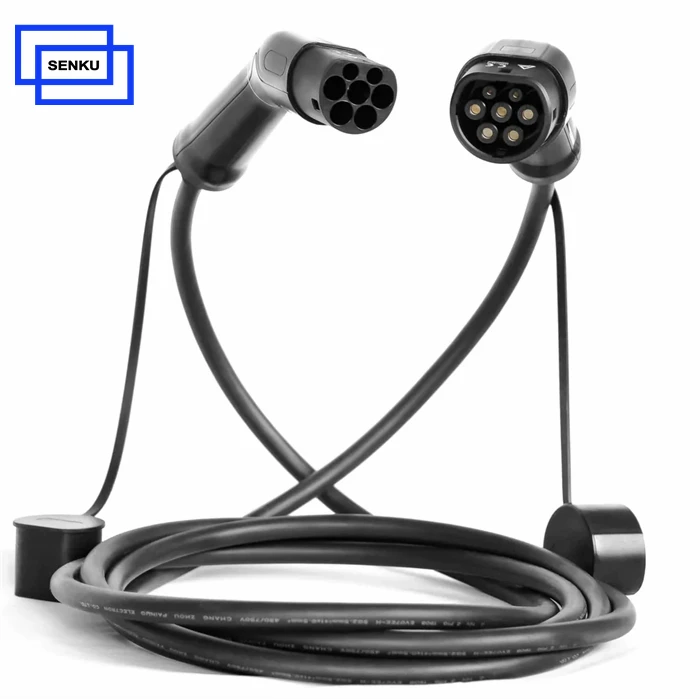 32A 7KW Typ 2 bis Typ 2 EV-Ladekabel