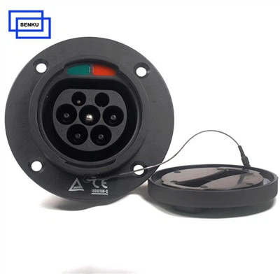 16A 32A Typ 2 Ladesteckdose für Elektroautos