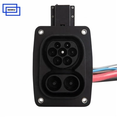 350A CCS2 Ladesteckdose für Elektrofahrzeuge